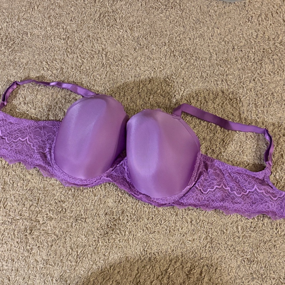 Victoria's Secret Purple Lace Bra
